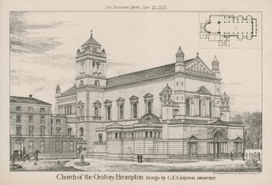 Iglesia del Oratorio en Brompton de English School