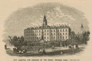 Hospital de la Ciudad para Enfermedades del Pecho, Victoria Park, Londres de English School