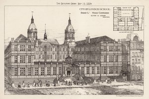 Escuela de la Ciudad de Londres; diseño altamente elogiado de English School