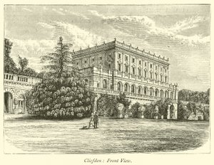 Cliefden, vista frontal