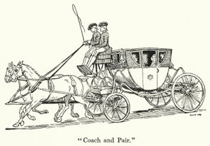 "Carruaje y pareja" de English School