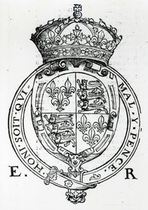 Escudo de armas de la Reina Isabel I