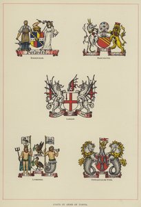 Escudos de armas de ciudades de English School