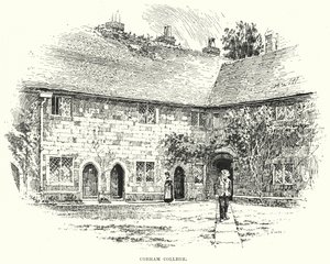 Cobham College (grabado) de English School