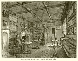 Sala de café en St. Johns Gate