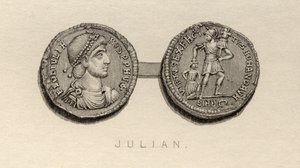 Moneda de la época de Juliano el Apóstata
