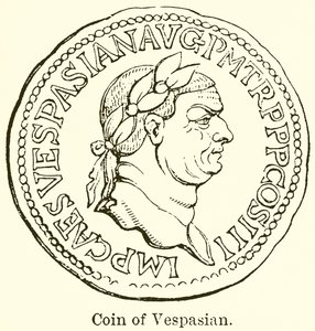 Moneda de Vespasiano de English School