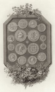 Monedas de la Reina Isabel I de English School