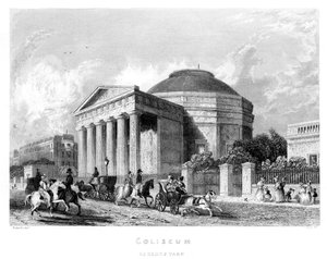 Coliseo, Regents Park, 1837