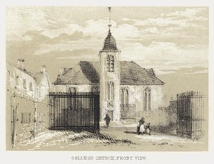 Iglesia del Colegio, Vista frontal de English School