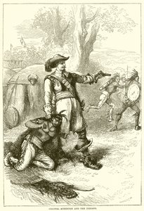 El coronel Atherton y los indios
