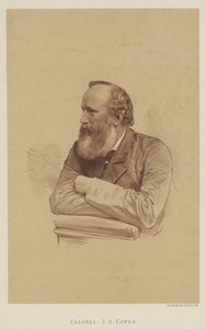 Coronel J A Cowen (litografía)