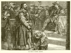 Colón bajo arresto