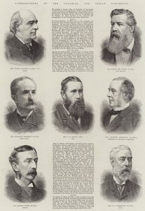 Comisionados de la Exposición Colonial e India