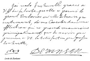 Conde de Rantzau