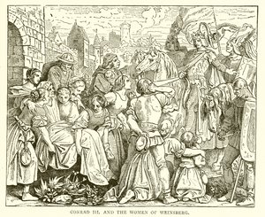 Conrado III y las mujeres de Weinsberg