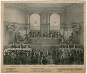 Coopers Hall - Sorteo de la lotería de Glasgow de English School