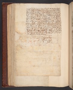 Copia de una carta de Lady Elizabeth Compton a su esposo, Harley MS 7003, f.158v (tinta y pluma sobre papel) de English School