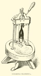 Máquina de corcho de English School
