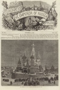 Coronación del Emperador de Rusia Suplemento