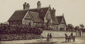 Cottage Hospital, Petersfield (litografía)
