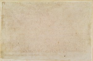 Algodón Augusto II 106 Carta Magna