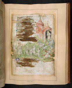 Algodón MS Tiberius A VII/1 fol. 75r, finales del siglo XV (pergamino) de English School