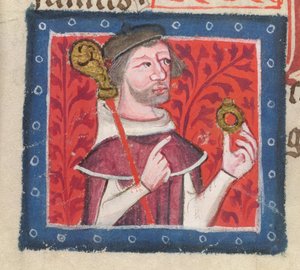 Cotton Nero D VII fol.87v Enrique de Blois, del 