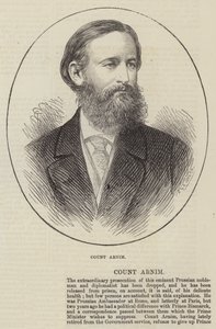 Conde Arnim (grabado) de English School