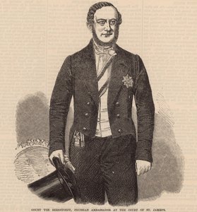 Conde Von Berstorff, Embajador Prusiano en la Corte de St. James de English School