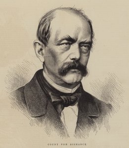 Conde von Bismarck (grabado) de English School