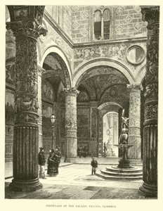 Patio del Palazzo Vecchio, Florencia de English School
