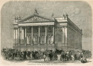 Teatro Covent Garden, Londres - se abrirá esta noche de English School