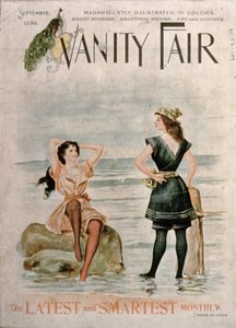 Portada de Vanity Fair, Septiembre 1896 de English School