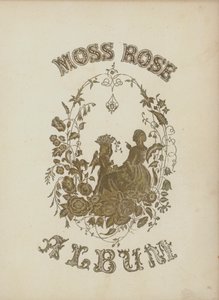 Ilustración de la portada del álbum Moss Rose (litografía en color) de English School
