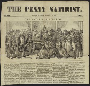 Portada de The Penny Satirist