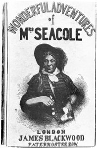 Portada de la primera edición de Las maravillosas aventuras de la Sra. Seacole, publicada por James Blackwood de Paternoster Row, 1857 de English School