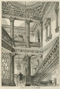 Cowfields, 30 Old Burlington Street: Vestíbulo de entrada y escalera de English School