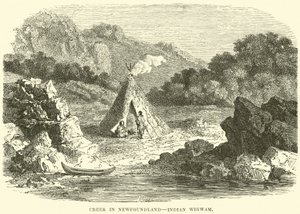 Arroyo en Terranova, Wigwam indio