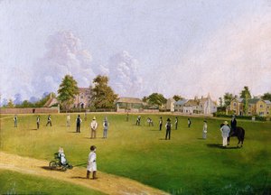 Críquet en Mitcham Green de English School