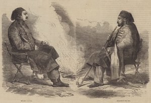 Guerra de Crimea (grabado) de English School