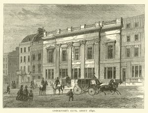Club de Crockford, alrededor de 1840
