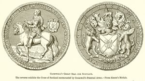 Gran Sello de Cromwell para Escocia de English School