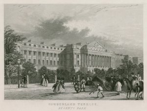 Cumberland Terrace, Regents Park, Londres de English School