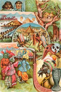Razas curiosas y salvajes del mundo de English School