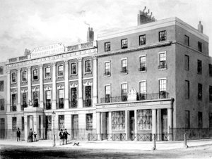 DAlemaine & Co. en Soho Square, 1854 de English School
