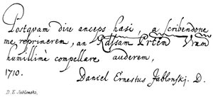 D E Jablonski de English School