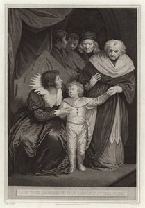 El Duque de York, hermano de Eduardo V, entregado por la Reina de English School
