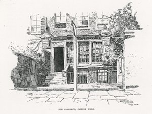 La casa de café de Dan Saltero en Cheyne Walk