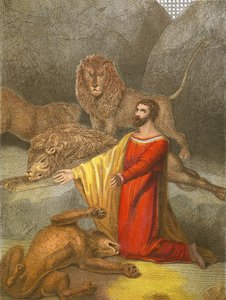 Daniel en el foso de los leones